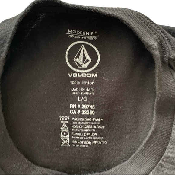 VOLCOM Stone “Live Aloha Hawaii” Skate Tee Shirt Men L Large Modern Fit - Picture 4 of 5